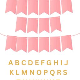 Personalized Name Banner Diy Happy Birthday Banner with Name Banner Making Kit Banner-image-38