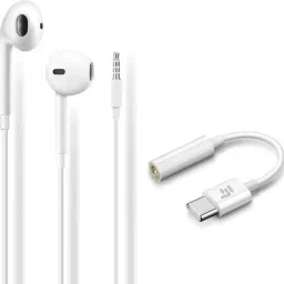 Pacificdeals White Combo Of Type C Connector Jack & 3.5 mm Earphone For Realme Oneplus Oppo Phone Converter-image-42