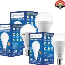 Rechargeable & Portable 12W LED Bulb for Emergency Lighting 4 hrs Bulb Emergency Light-10