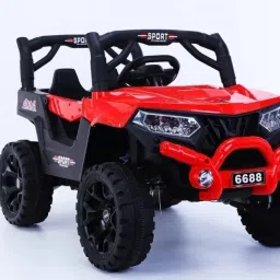 by flipkart 908 HIGH QUALITY JEEP, kids REMOTE,SWING FUNCTION ELECTRIC Jeep Battery Operated Ride On-image-96