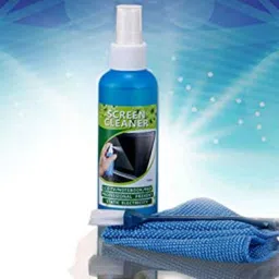 Afpin 3 in 1 Screen Cleaning Set for PC, Laptops, Monitors, Mobiles, LCD, LED, TV/Professional Quality with Micro Fibre Cloth and Brush for Computers, Gaming, Laptops, Mobiles image 2