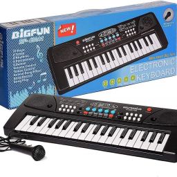 37 Keys Piano Keyboard With Mic for Kids Musical Instrument Gift Toys-25