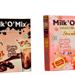 Juice Mix Powder Cold Coffee and Stawberry - (150gx2)-16
