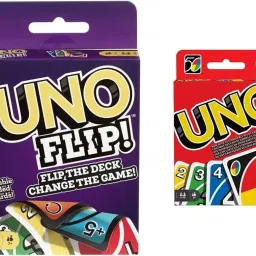 naama UNO Original & UNO Flip Card Games l Classic Colour & Number Matching Card Game image 2