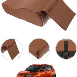 Universal Brown Arm Pain Releif Armrest/Handrest With Phone Holder For Car-169 Car Armrest Cover-image-44