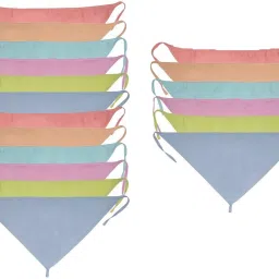 0 to 6 months baby cotton nappy Pack of 18-10