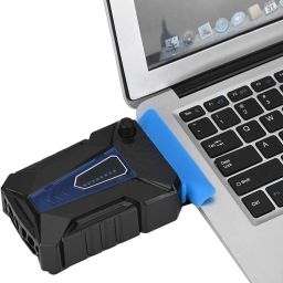 Maxxlite Portable Universal Notebook Fan Cooler Fan Mini Vacuum Air Extracting USB Case Cooling Cooler Fan For Notebook Laptop USB Fan-19