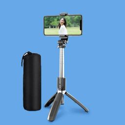 Huntindia R1 Selfie Sticks & Monopods +Bag Mobiles Video Stand In Mobile Holder Tripod, Tripod Kit, Monopod-image-33