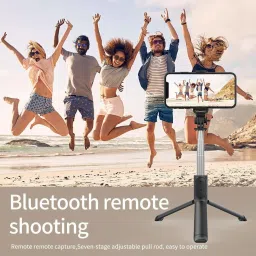 Infinite Digital Wireless Remote selfie stick Bluetooth Selfie Stick,tripod Tripod image 4