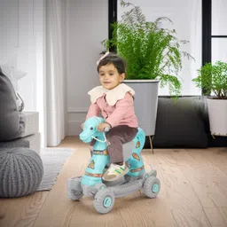 toyprofessor Baby horse rider for kids 2 in 1 function for 1-3 years Rideons & Wagons Non Battery Operated Ride On-picture-32