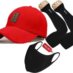 Solid, Self Design Sports/Regular Cap-5