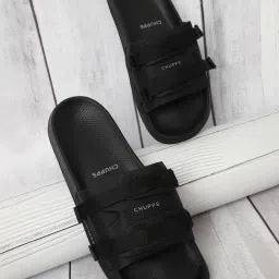 Element Black Men's Comfortable Slides & Flip Flop Men Slides-image-3