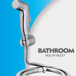 prestige Aris (ABS) Health Faucet with 1 mtr Flexible SS Tube and Wall Hook Aris (ABS) Health Faucet with 1 mtr Flexible SS Tube and Wall Hook , Health Faucet (Wall Mount Installation Type) HealthFaucet-picture-17