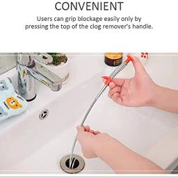 drumstone Flexible Drain Cleaning Claw – Multi-Purpose Clog Remover for Sink Sink Plug image 2
