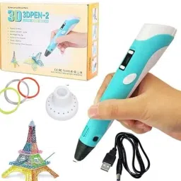 3D Printing Drawing Pen with 3 PLA Filaments(With Cable)(Random Color)-image-24