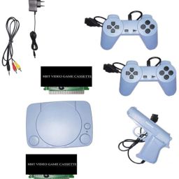 GROZA Classic TV Game Console Inbuilt Game Contra, Super Mario Bros with 2 Cassette NA GB with Contra, Super Mario Bros, F1 Race, Cricket Game-picture-16
