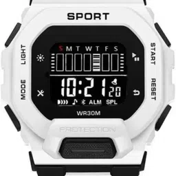 Silicone Strap Hybrid Multi Function Working Premium Quality LED Luminous Light Digital Watch - For Men & Women Square Digital Dial Sport Chronograph Stop Watch,Shockproof-image-64