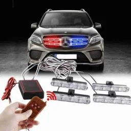 4*4 LED Police Light 12V Car Motorcycle Flasher LED Flashlight Car Fancy Lights-image-55