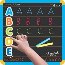 4 in 1 Dual Side magnetic Slate For Kids….-image-23