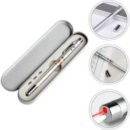 jazam 5 In 1 Multipurpose Gadget With Torch, Laser Pointer, Magnet,Pen In Gift Box image 4