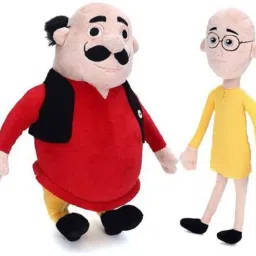 Soft Toys Gift Motu Patlu Set of 1 - 35 cm- 37 cm-12