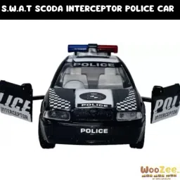 SCODA INTERCEPTOR POLICE CAR PULL BACK ACTION TOY FOR KIDS-20