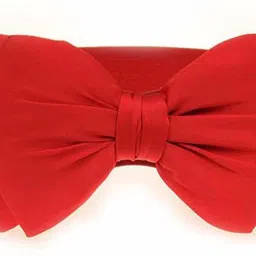 Women Party Red Fabric Belt-image-44