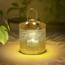 Gold Iron Hanging Lantern-image-56