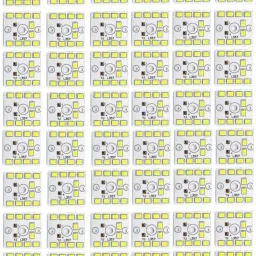 9W MCPCB PACK OF 60 LED RAW MATERIAL Electronic Components Electronic Hobby Kit-image-13