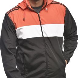 Burdy Burdy full sleeve solid men's fancy Black color windcheater Solid Men Wind Cheater-image-52