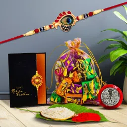 Rakhi gift for brother with 10pcs Chocolates|Rakhi Set of 1 |Y22K1_513_PC10 Assorted Gift Box-25