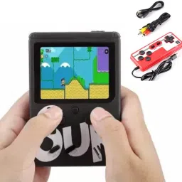 TFG 2 Player Video Game with Rechargeable Battery Handheld Screen Portable N/A GB with Inbuilt 400 Games, Super Mario, Mario,Snow Bros, Turtles,Adventure Islandad-picture-20
