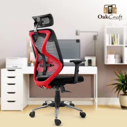 Hurricane High Back Ergonomic Chair with Multi Synchro Mechanism Mesh Office Adjustable Arm Chair-image-3