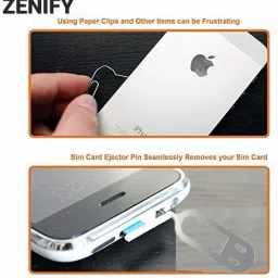 ZENIFY SIM Card Tray Open Eject Pin Removal Tool Needle Opener for All Mobile Phones Sim Adapter image 3