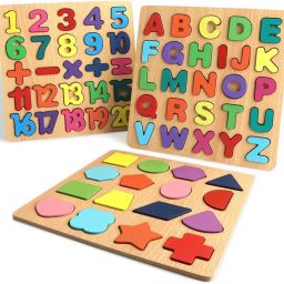 Wooden Learning Educational Game Board for Kids, Puzzle Toys-image-81