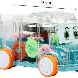Mini School Bus Vehicle Toys for Kids with Colorful Led Lights Tinkling Sound-22