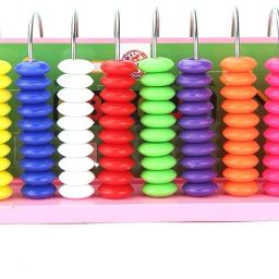 Educational Abacus Senior for Kids to Count, add & Subtract with Colourful Beads-2