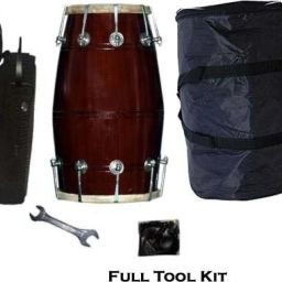 Dholak With FULL TOOL KIT RM-FK-0362 Nut & Bolts Dholak-picture-5