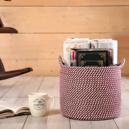 pano Wine Polypropylene 52 Ltr (1Pc) Storage Basket-picture-9