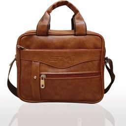 Men Tan Messenger Bag-image-51