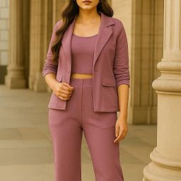 Top Palazzos Co-ords Set-image-18