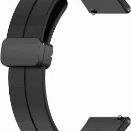Creations Retail Smart Watch Strap with Metal Magnetic Lock Clasp,suitable for all 20 mm watches 20 mm Silicone Watch Strap-image-39