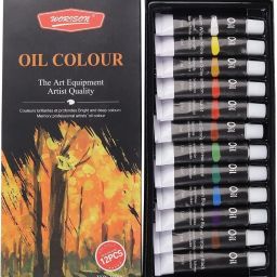 Worison Oil Paint Tubes ( 12 tubes of 12 ml each) oil painting on canvas, papers-25