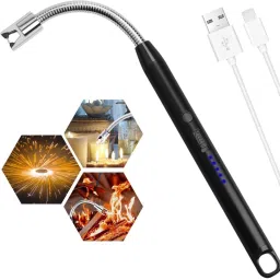 Rechargeable USB Gas Lighter For Kitchen , Agarbatti, Candle, BBQ Gas Stoves Plastic Electronic Gas Lighter-18