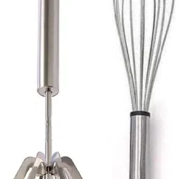 Multipurpose Egg Whisker and whisker combo Handblender pack of 2 Kitchen Tool Set-image-77