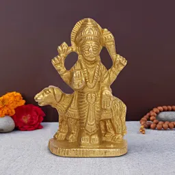 Handicraft Superfine Kaal Bhairav Baba Idol Decorative Showpiece - 6 cm-image-70