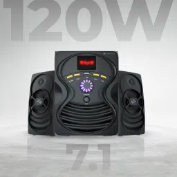 ZEBRONICS Zeb-Omega 7, v5.0, USB, AUX, line input, Volume & Bass control 120 W Bluetooth Home Theatre image 2