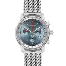 ZEPPELIN Men Stainless Steel Bracelet Style Straps Analogue Chronograph Watch 8886M3-22