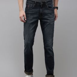 U.S. Polo Assn. Denim Co. Men Brandon Slim Tapered Fit Mid-Rise Stretchable Jeans-image-23