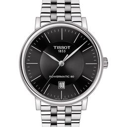 TISSOT Men Black Carson Premium Powermatic 80 Swiss Analogue Watch T1224071105100-image-47